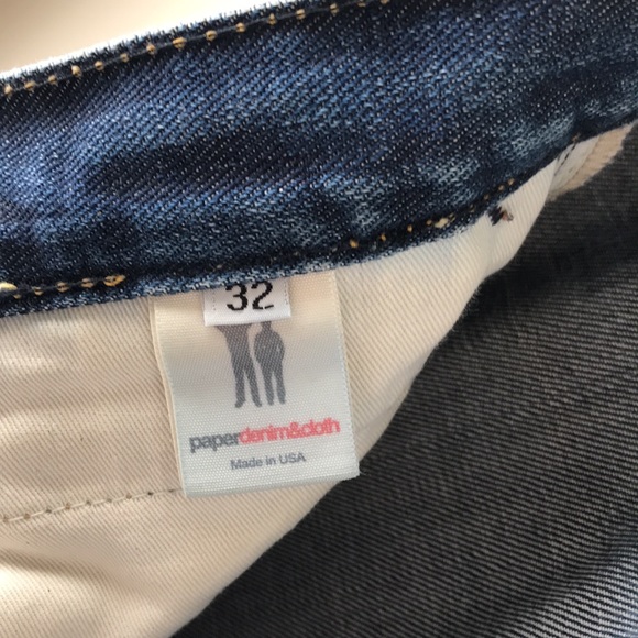 Paper denim & cloth 07521 denim Jeans 32x32” - Picture 6 of 7